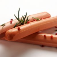 Vienna sausage with rosemary and spices