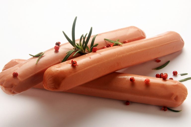 Vienna sausage with rosemary and spices