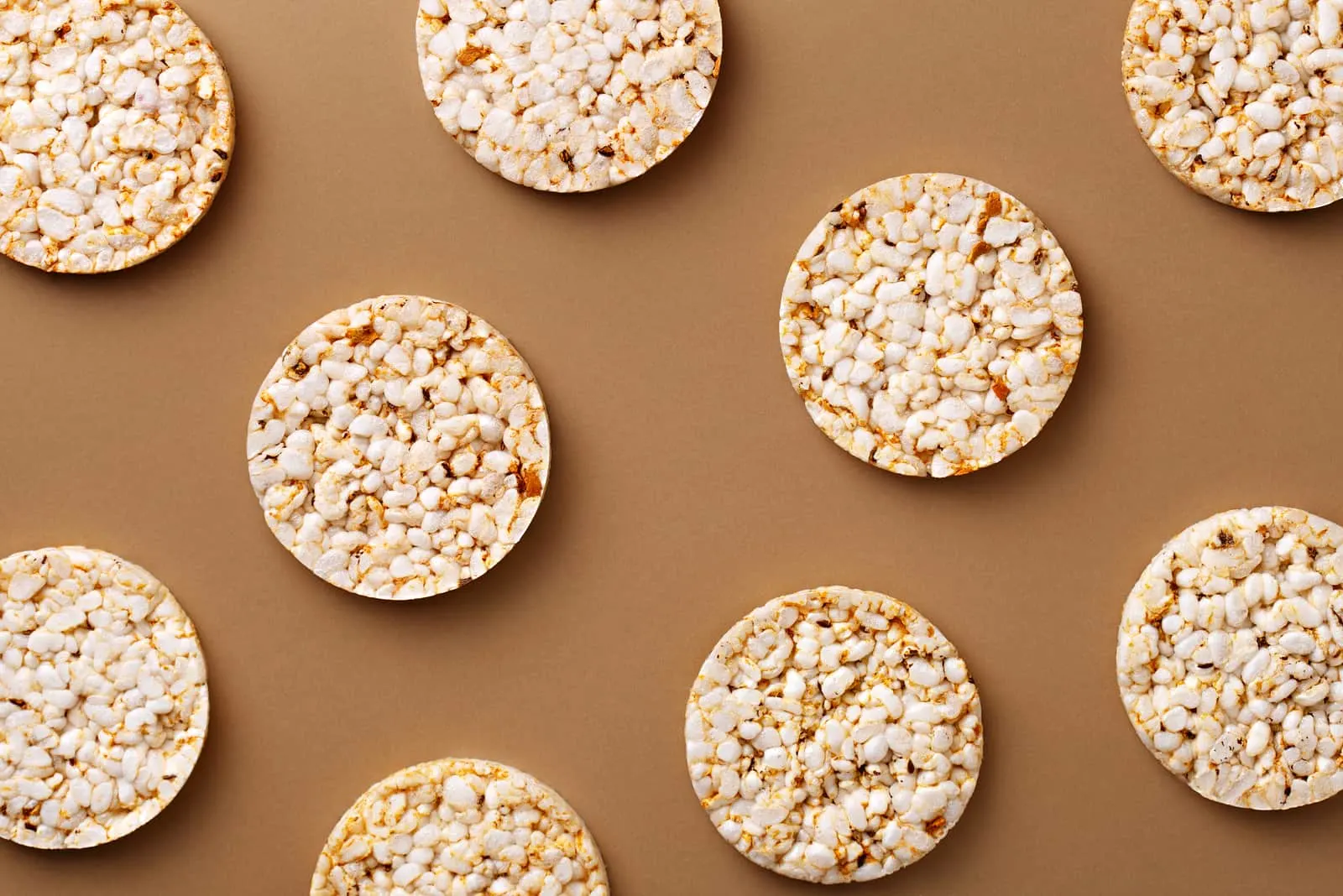 rice cake pattern on a natural background