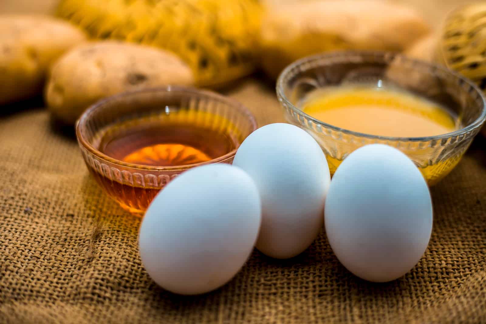 homemade shampoo in preparation