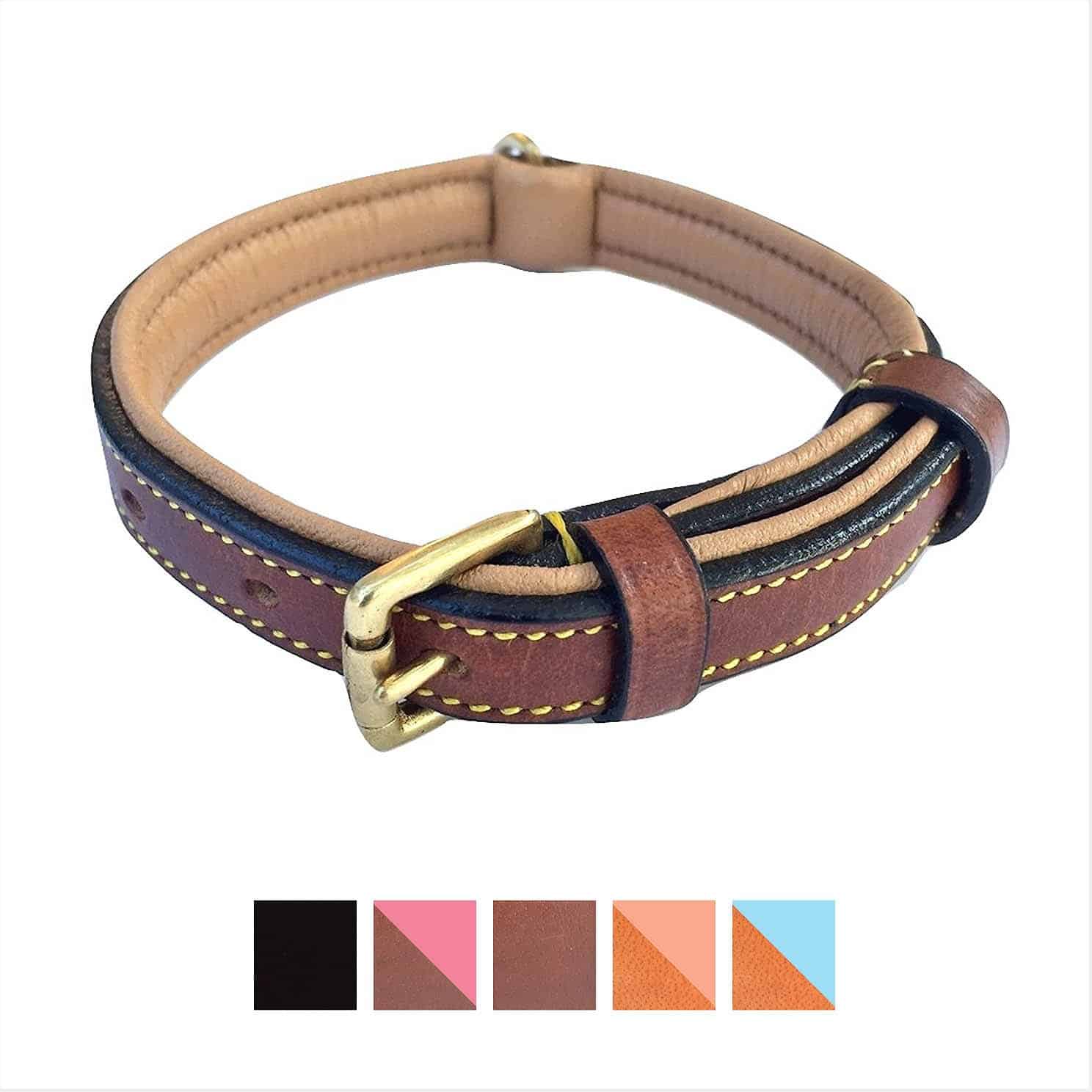 Soft Touch Leather Collar