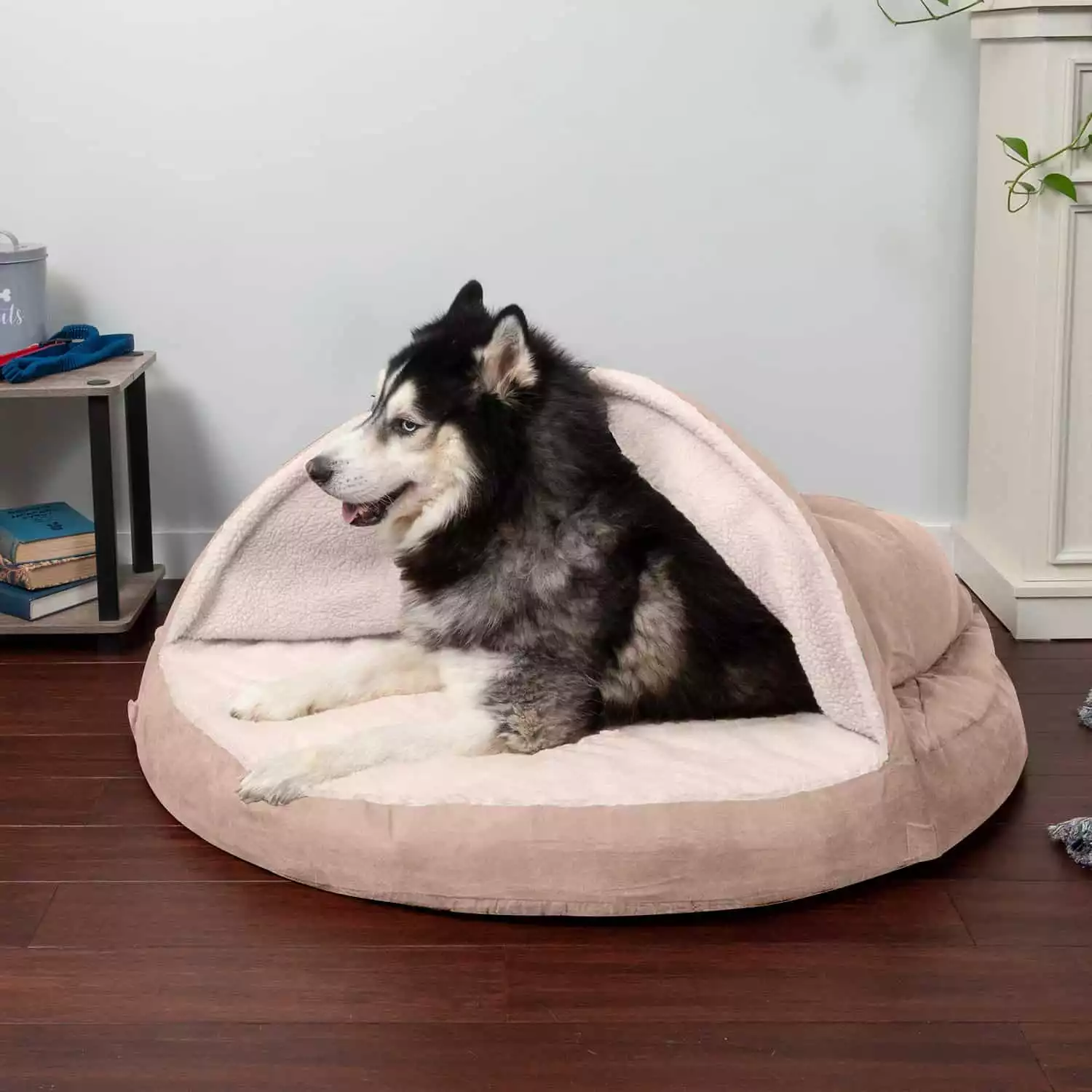 Furhaven Orthopedic Round Cuddle Nest