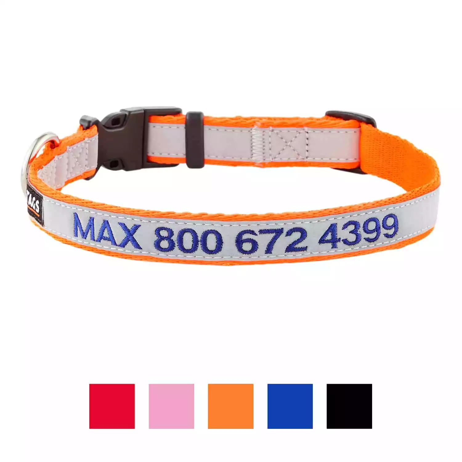 GoTags Nylon Reflective Collar