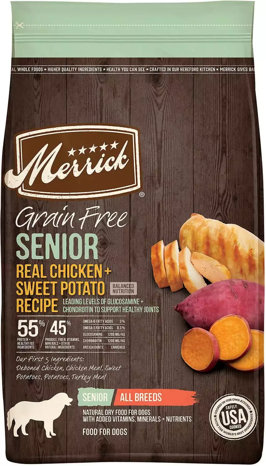 Merrick Grain-Free Senior Food