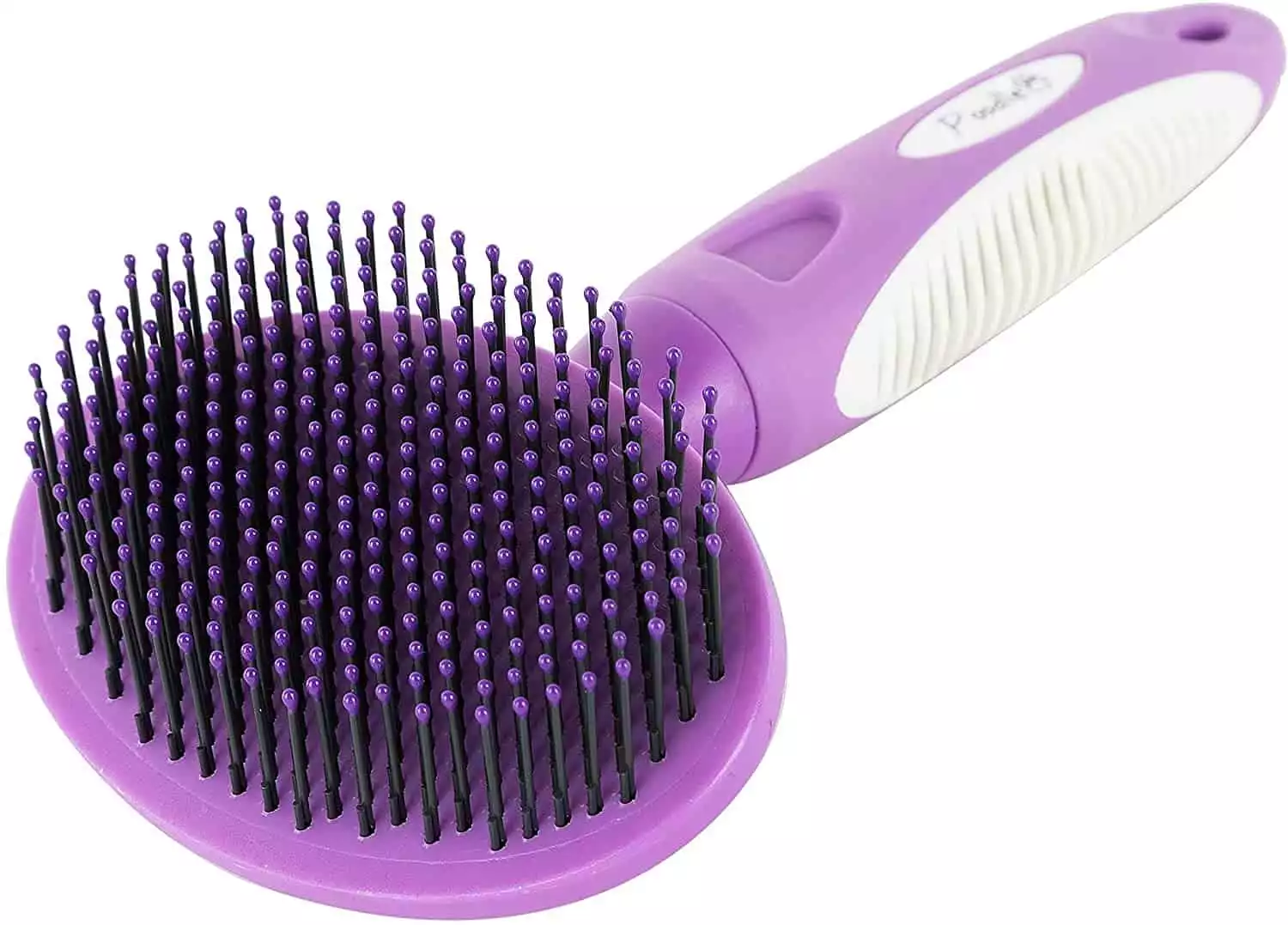 Poodle Pet Round Bristle Brush