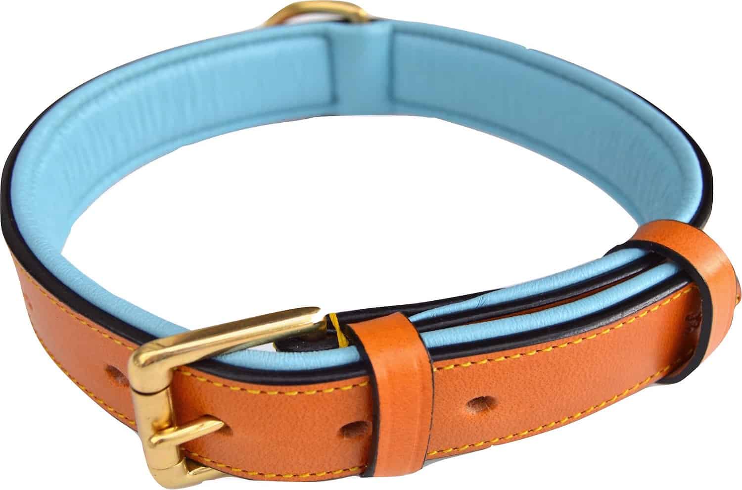 Soft Touch Leather Dog Collar