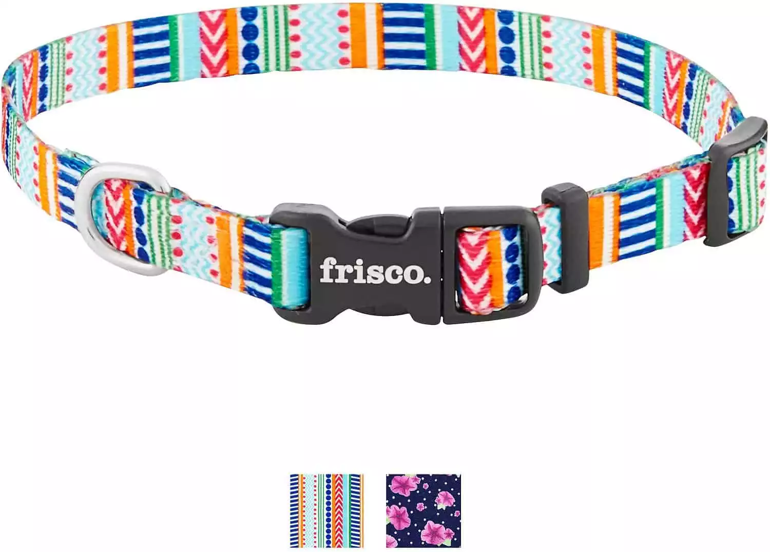Frisco Patterned Polyester Collar