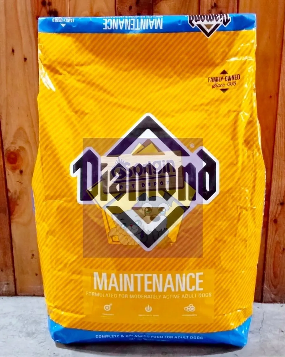 bag of Diamond dog food
