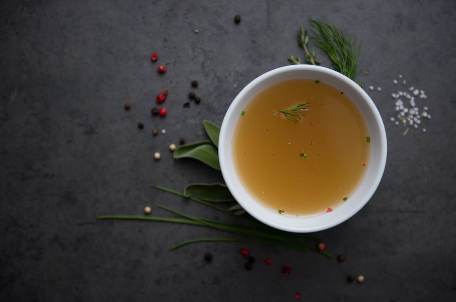 Bone Broth in bowl