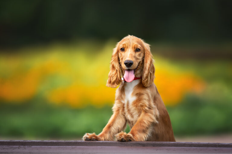 red cocker spaniel