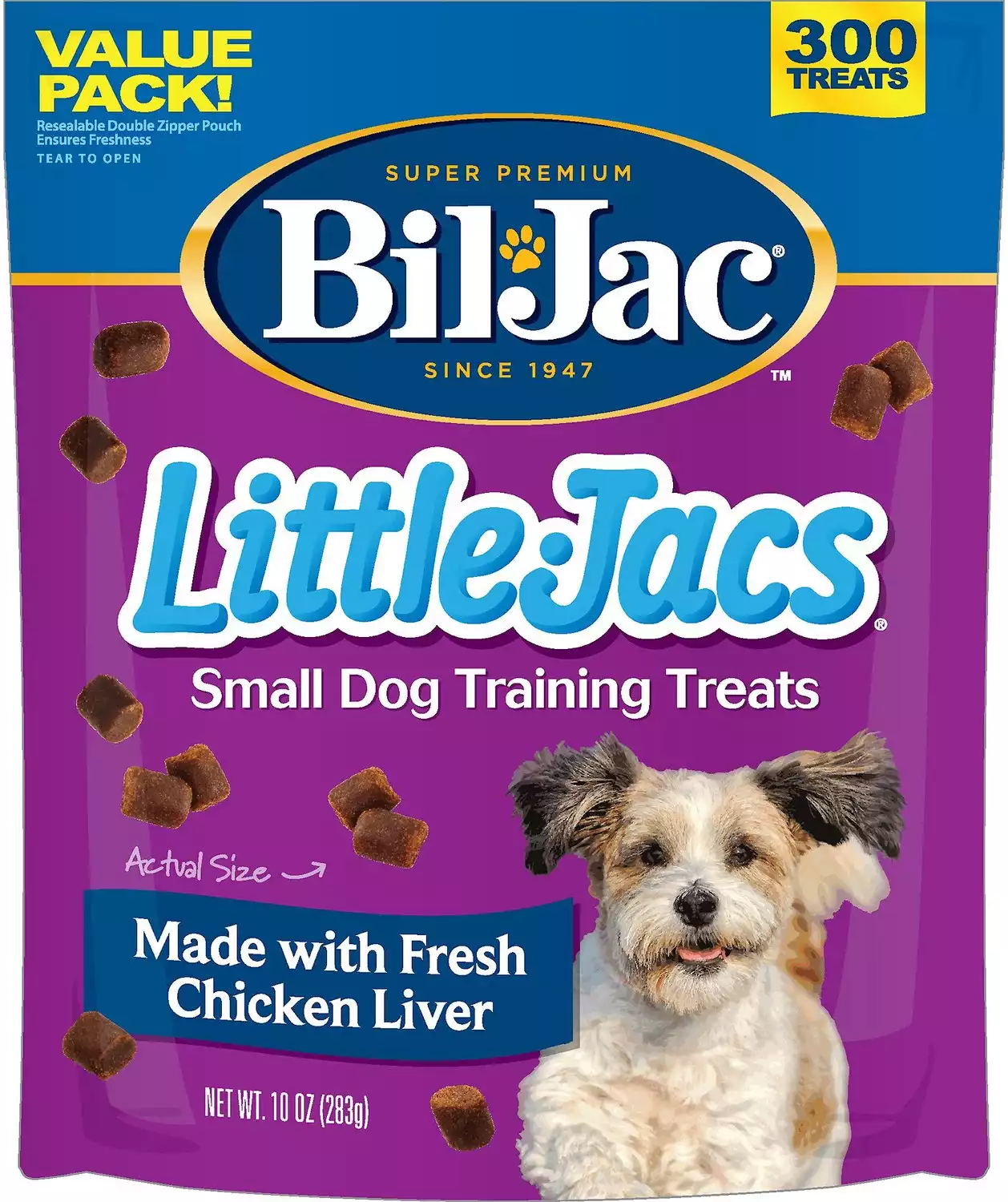 Bil-Jac Little-Jacs Small Dog Chicken Liver Training Dog Treats