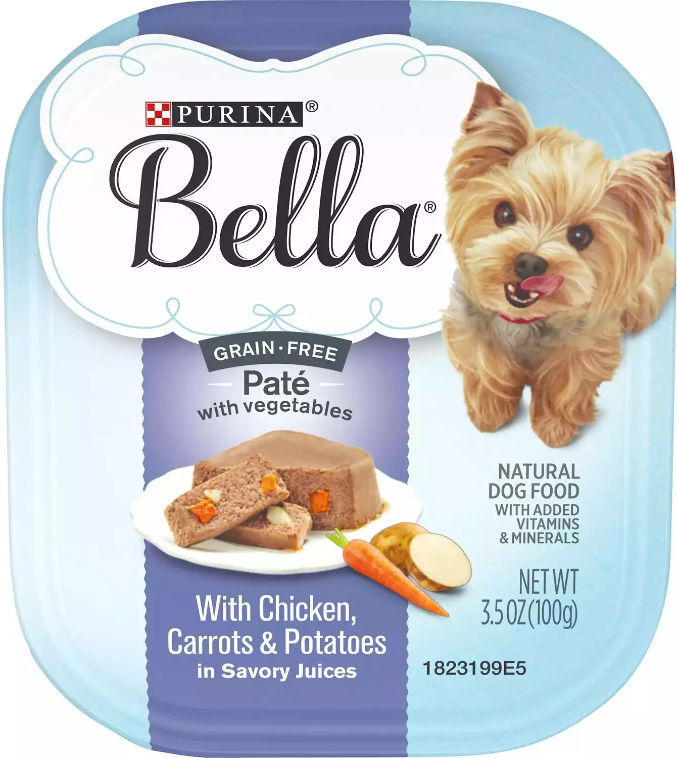 Purina Bella Grain-free Small Breed Wet Food With Chicken, Carrots, & Potatoes