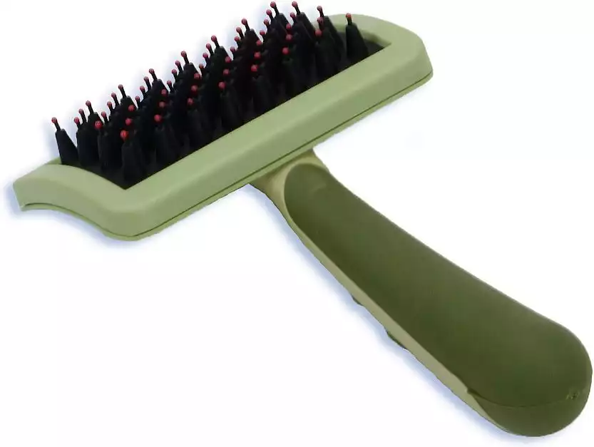 Safari Nylon Coated Tip Short Hair Dog Brush