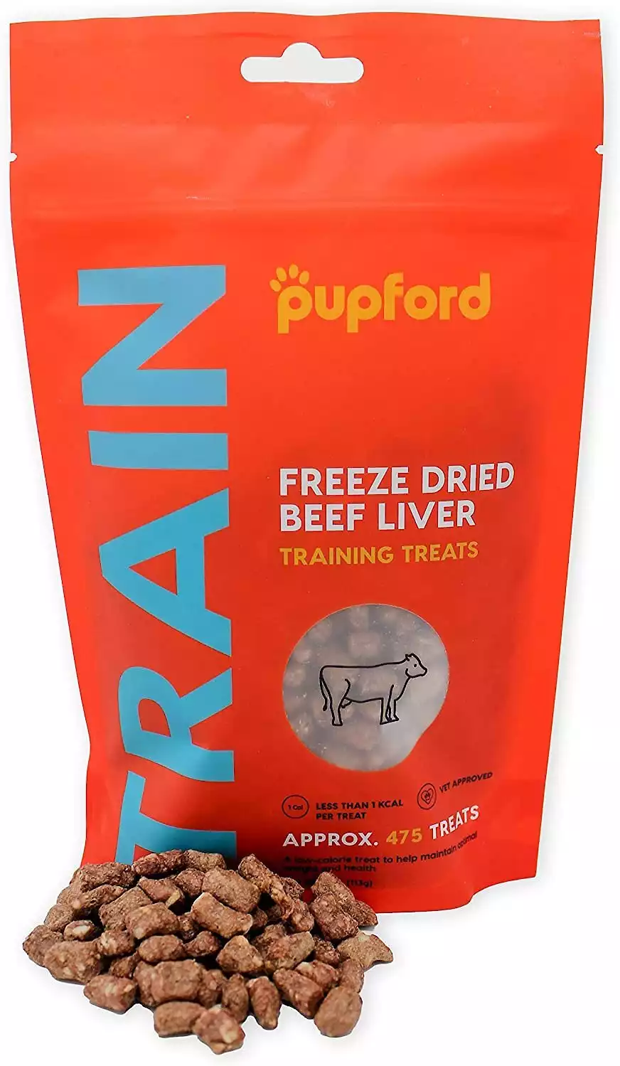 Pupford Beef Liver Training Freeze-Dried Dog Treats