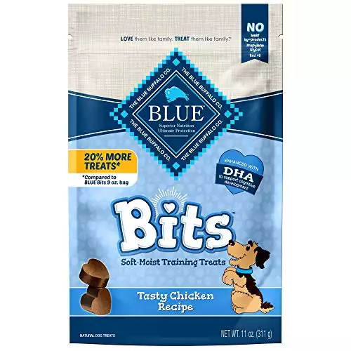 Blue Buffalo BLUE Bits Natural Soft-Moist Training Dog Treats