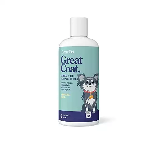 Great Coat Oatmeal Dog Shampoo