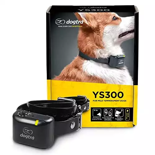 Dogtra YS300 Rechargeable Waterproof Compact No Bark Collar
