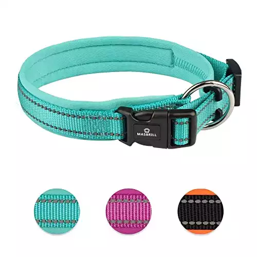 MASBRILL Padded Dog Collar