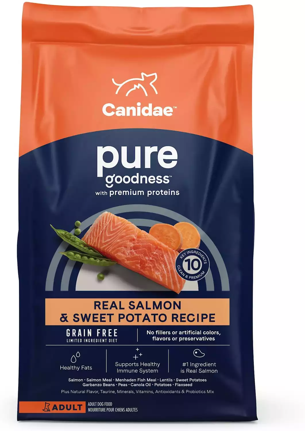CANIDAE PURE Limited Ingredient Salmon & Sweet Potato Recipe Grain-Free Dog Food