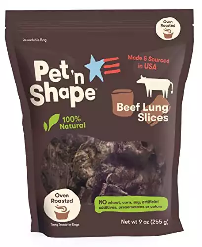 Pet 'n Shape Beef Lung Dog Treats