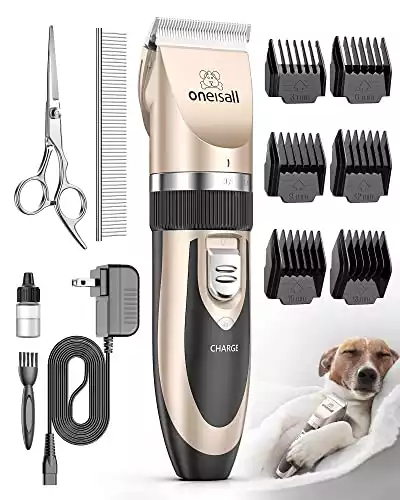 Oneisall Low Noise Dog Shaver Clippers