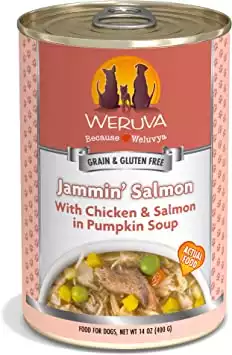 Weruva Classic Canned Dog Food, Jammin' Salmon with Chicken & Salmon in Gravy
