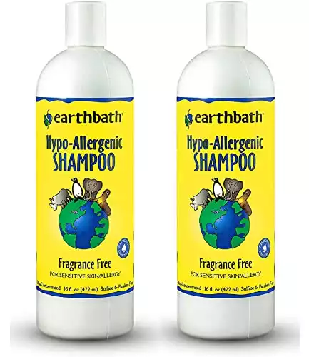 Earthbath Pet HypoAllergenic Fragrance-Free Shampoo