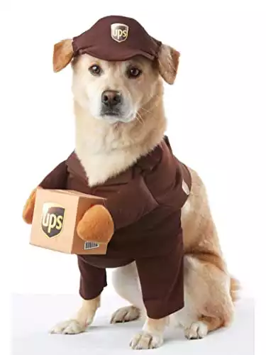 UPS Dog Costume Large