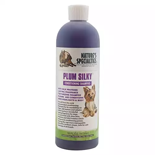 Nature's Specialties Plum Silky Ultra Concentrated Dog Shampoo Conditioner