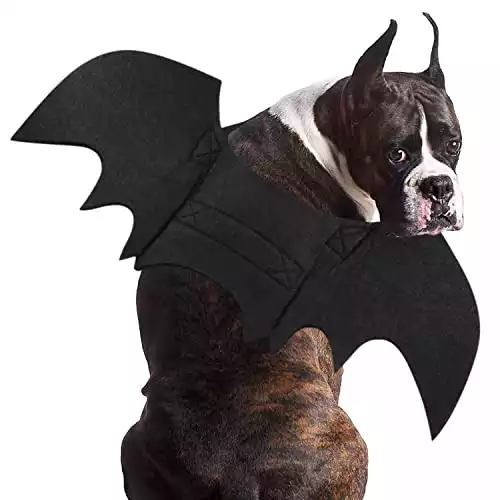 Rypet Dog Bat Wings Cosplay Halloween Pet Costume For Party
