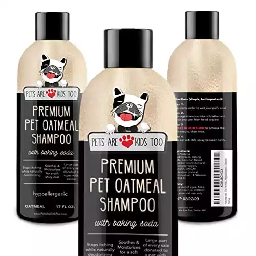 Pet Oatmeal Anti-Itch Shampoo and Conditioner In One