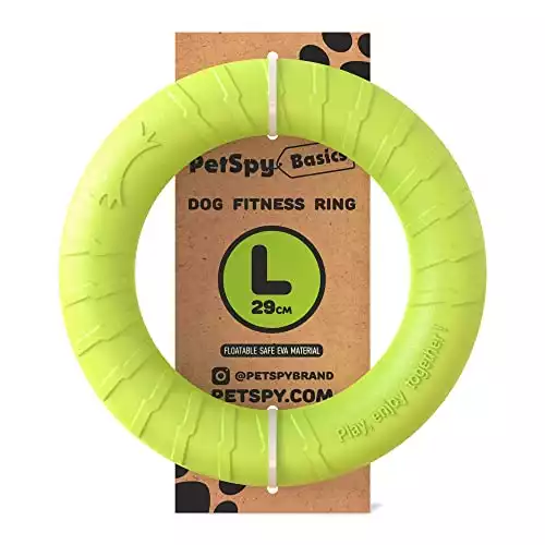 Dog Training Ring Fitness Tool Flying and Floatable Disc Interactive Pet Toy
