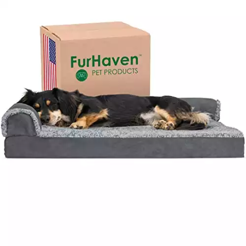 Furhaven Orthopedic, Cooling Gel, and Memory Foam Pet Bed