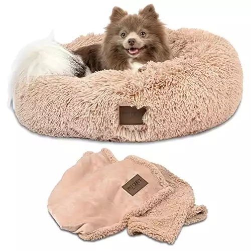 Pet Craft Supply Ultra Plush Calming Anti-Anxiety Pet Bed