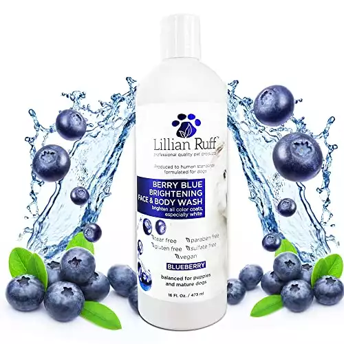 Lillian Ruff Berry Blue Brightening Face & Body Wash