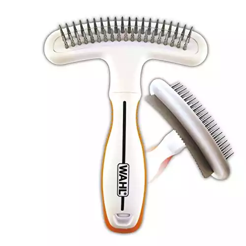 Wahl 2-In-1 Double Row Pet Rake