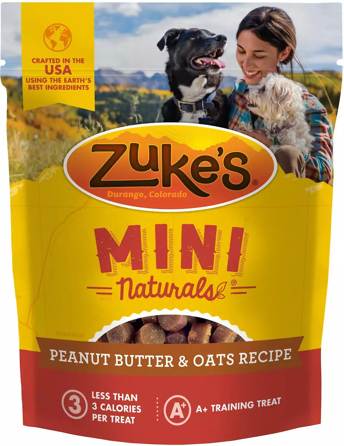 Zuke's Mini Naturals Peanut Butter Training Treats