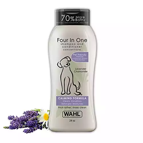 Wahl 4-In-1 Calming Pet Shampoo