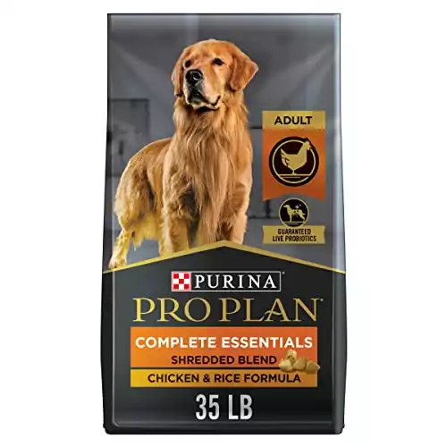 Purina Pro Plan with Probiotics Shredded Blend High Protein, Adult Dry Dog Food