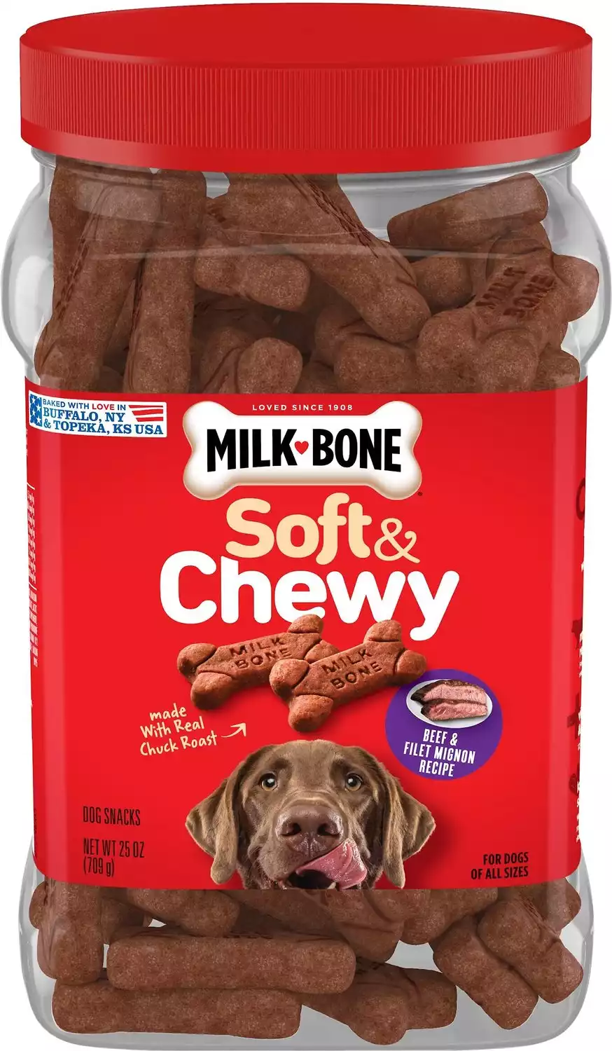 Milk-Bone Soft & Chewy Beef & Filet Mignon Treats