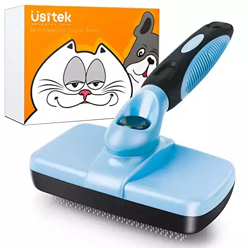 Usitek Dog Brush For Shedding And Grooming