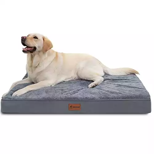 MIHIKK Orthopedic Dog Bed For Medium, Large Dogs