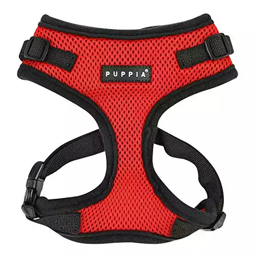 Puppia RiteFit Soft Vest Harness With Adjustable Neck