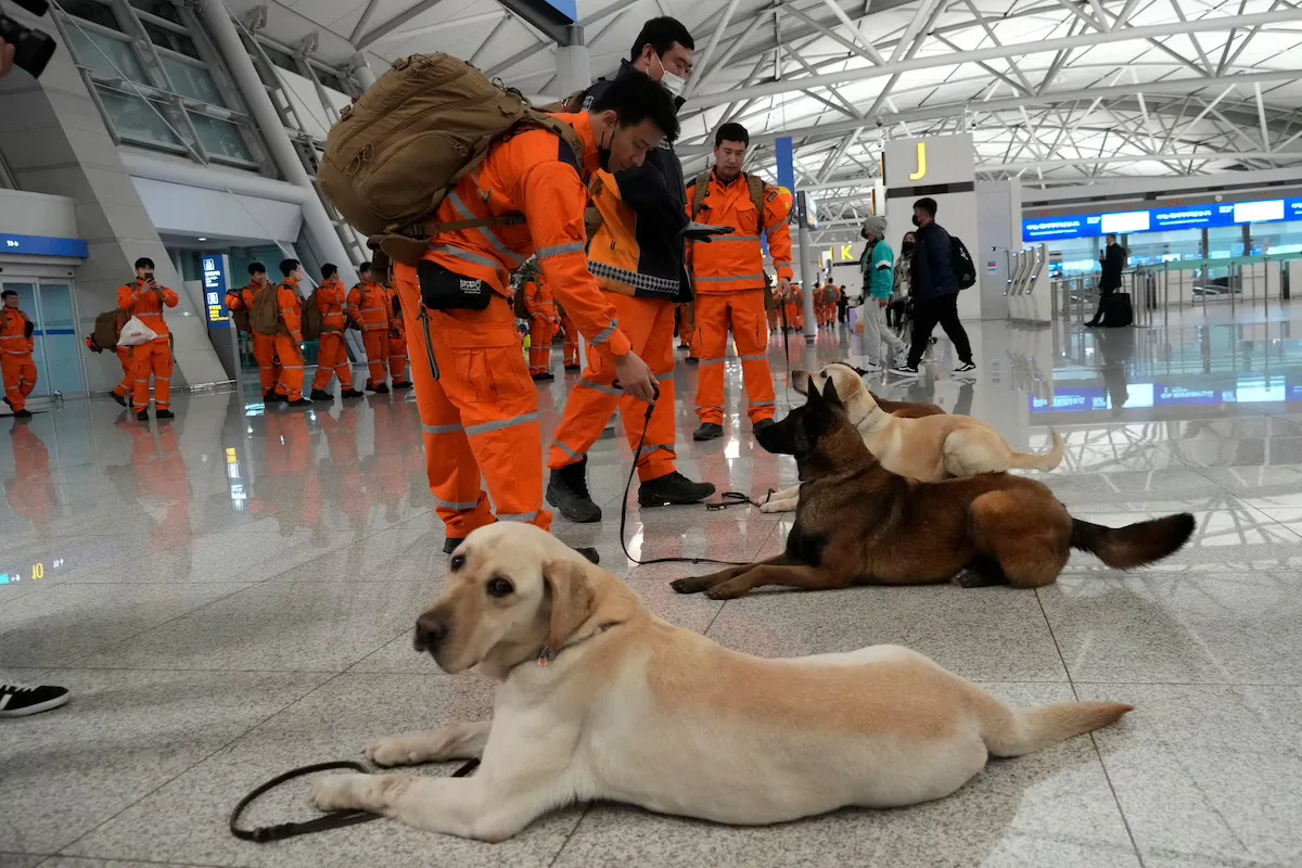 South Korean Rescue Team