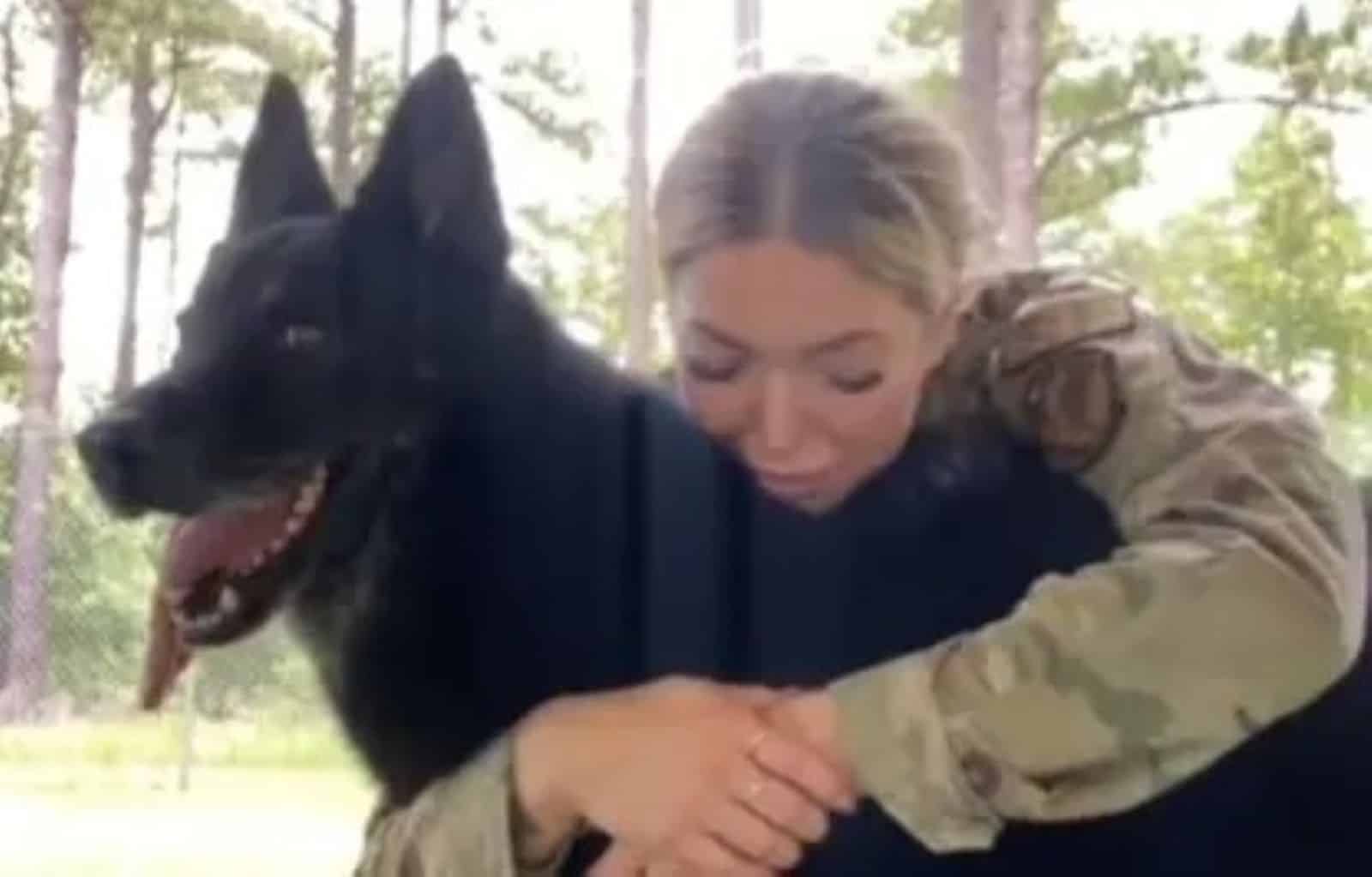 A Heartwarming MWD Retirement Turns Into Zeusz’s Adoption Day