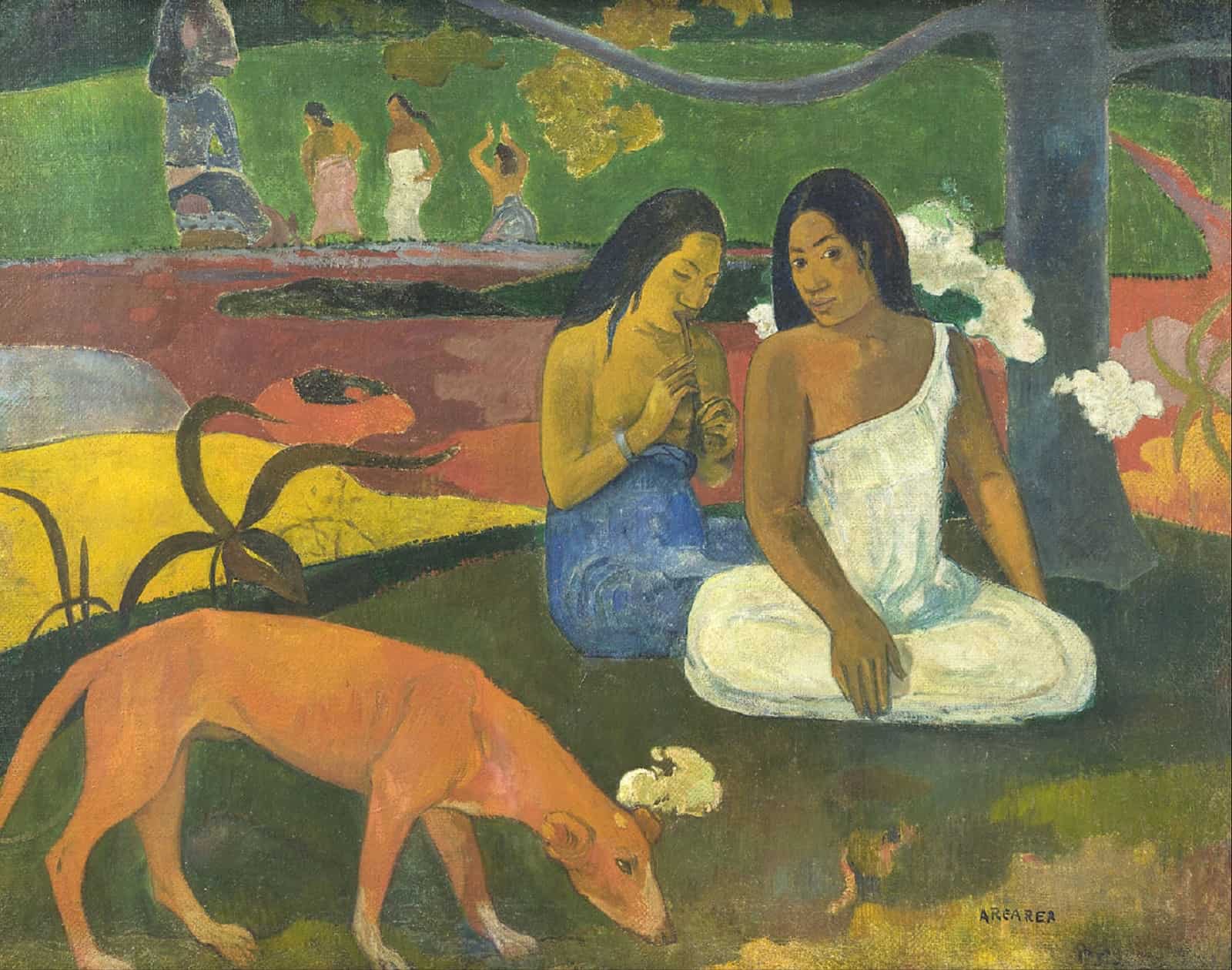 arearea painting by Paul Gauguin