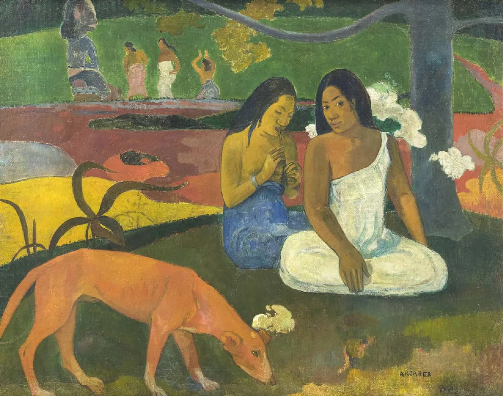arearea painting by Paul Gauguin