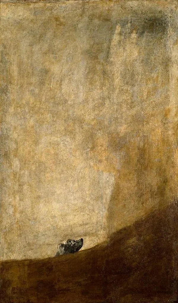 the dog painting