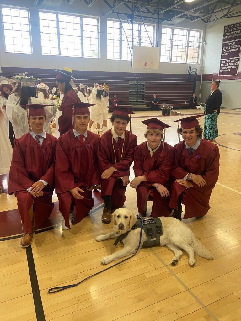 ruby at graduation with class of 2023
