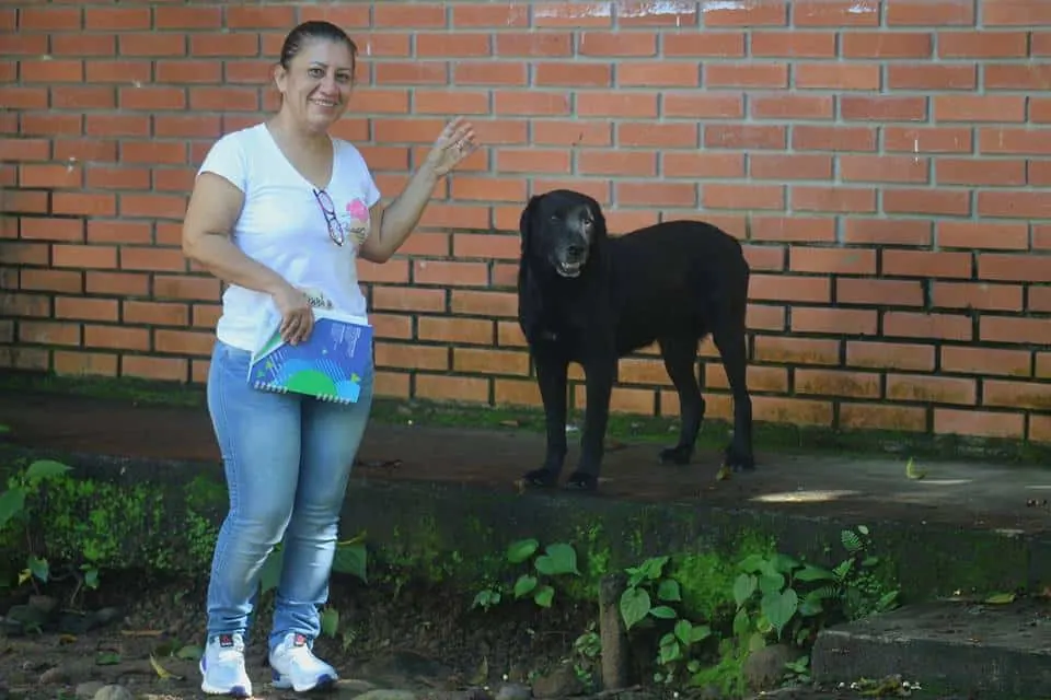 Foto de Negro y Ángela